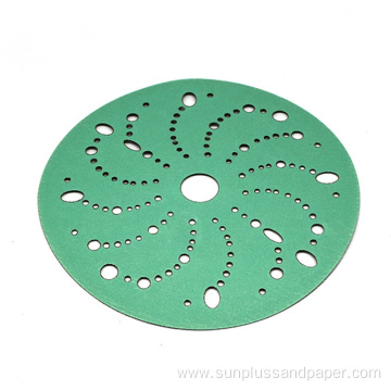 Multi-Holes Sandpaper Green PET Film Sand Paper
